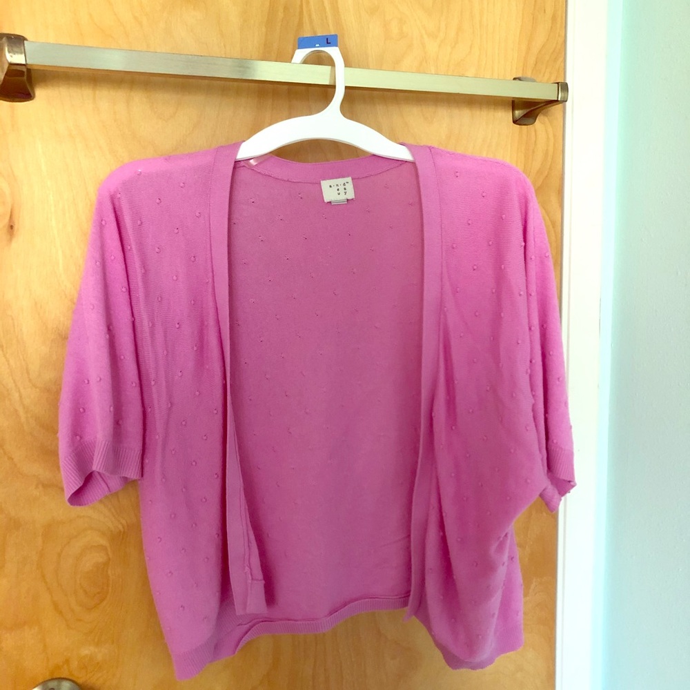 Pink Cardigan